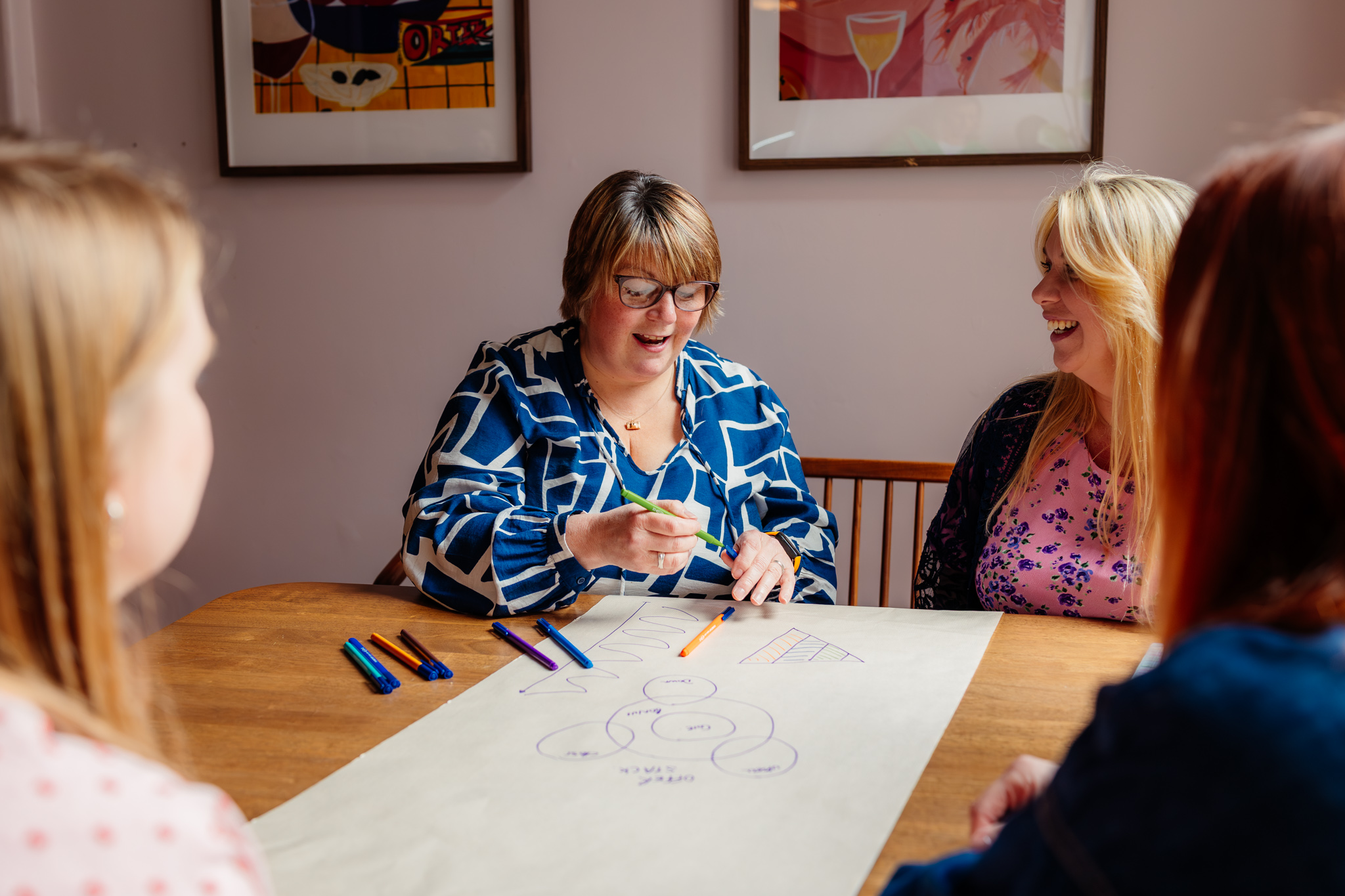 Brown Paper Strategy Workshop with Caroline Sidney Payne